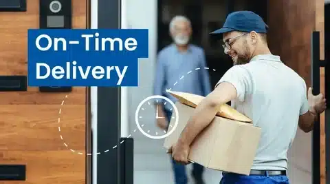timely delivery in UAE